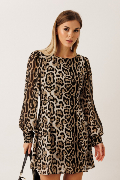 Платье KOKOdea 70002 мультиколор - фото 5