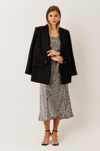 Платье KOKOdea 70005 мультиколор - фото 5