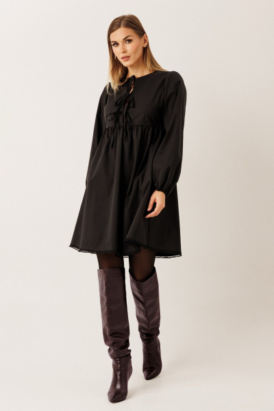 Платье KOKOdea 70014 чёрный - фото 1