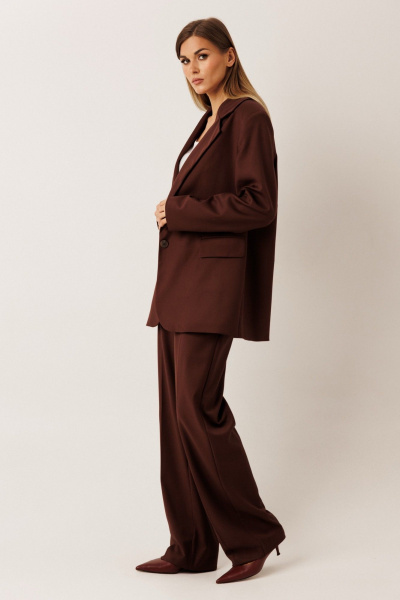 Жакет KOKOdea 80002 шоколад - фото 6