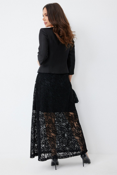 Жакет, юбка Магия моды 2653 черный - фото 6