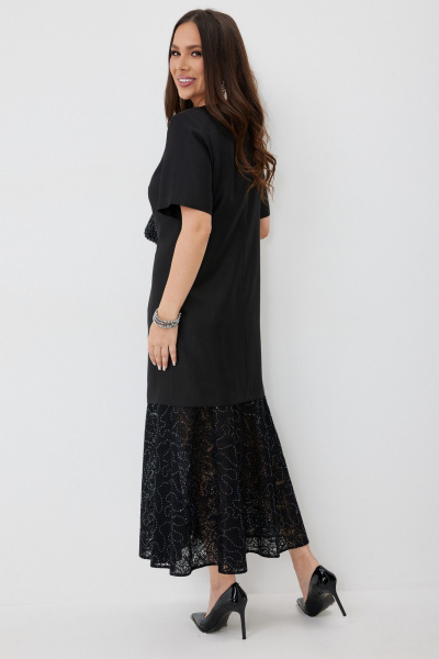 Платье Магия моды 2661 черный - фото 6