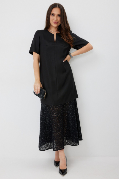 Платье Магия моды 2661 черный - фото 1