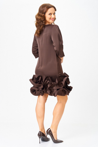 Платье Mubliz 291 шоколад - фото 7