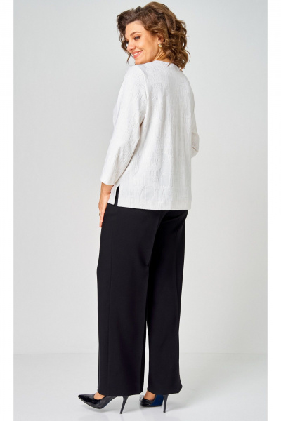 Блуза БелЭльСтиль 880-3_30_22 белый принт - фото 7