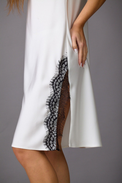 Платье Rosheli 834/3 молочный - фото 8