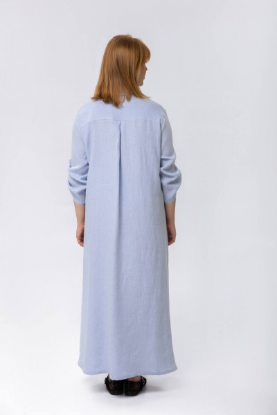 Платье SHLOMO 4-1 голубой - фото 2