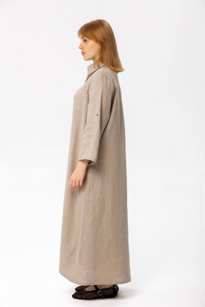 Платье SHLOMO 4-1 светло-серый - фото 3