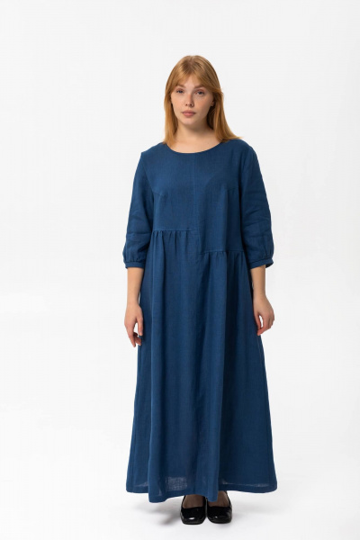 Платье SHLOMO 4-33 синий - фото 1