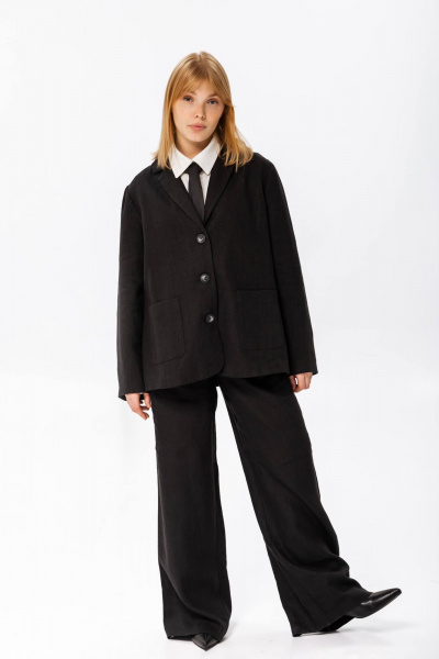 Жакет SHLOMO 6-1 черный - фото 1