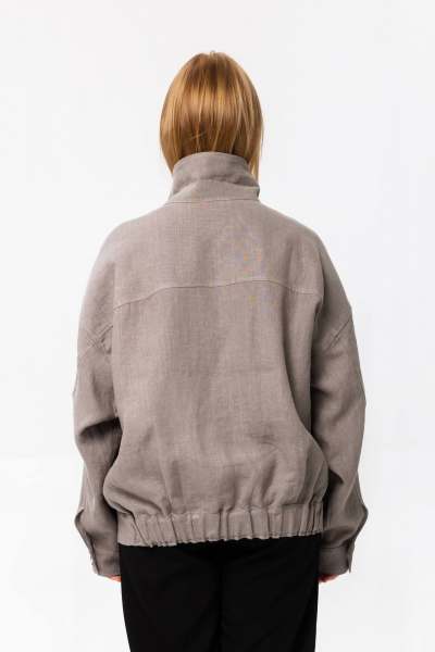 Куртка SHLOMO 9-4 серый - фото 2