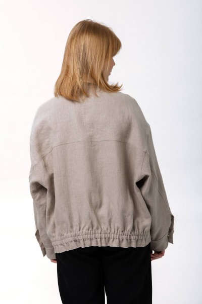 Куртка SHLOMO 9-6 серый - фото 2