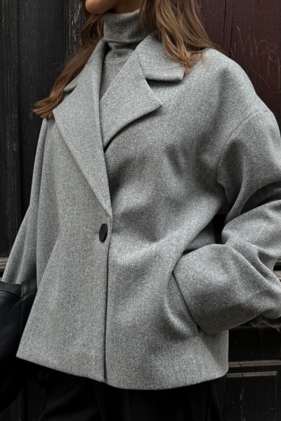 Жакет Prestige 5544 серый - фото 2