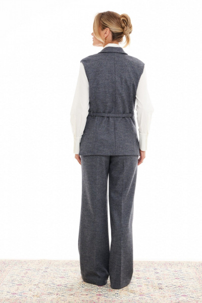Брюки, жилет Prestige 5564 темно-серый - фото 2