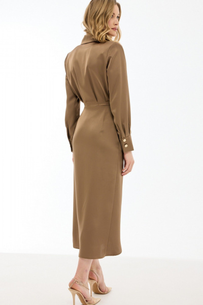 Платье Prestige 5604 коричневый - фото 5