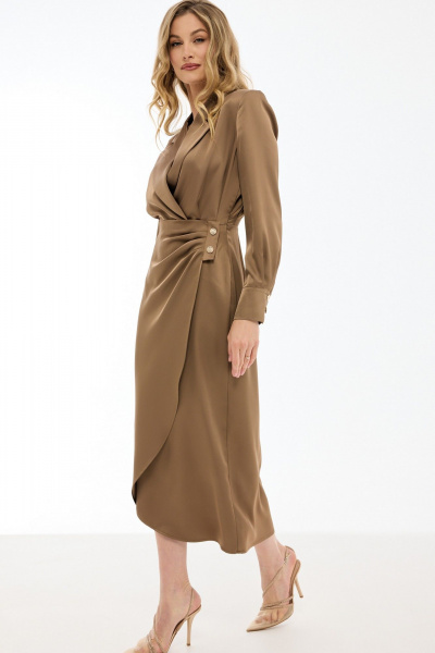 Платье Prestige 5604 коричневый - фото 2
