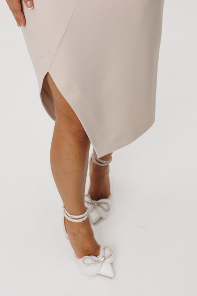 Платье Mubliz 296 экрю - фото 11