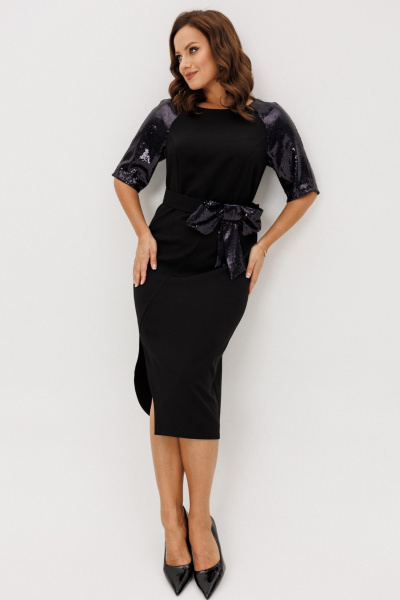 Платье Mubliz 296 черный - фото 7