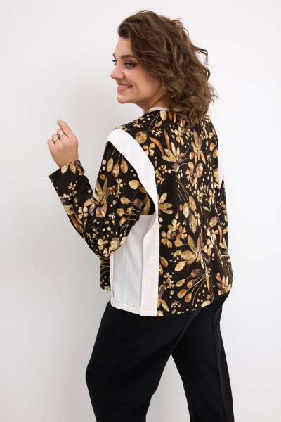 Лонгслив BegiModa 4152 листопад - фото 7