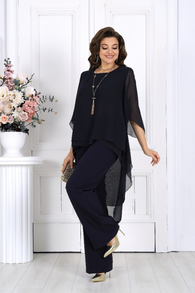 Брюки, туника Ninele 6063 темно-синий - фото 7