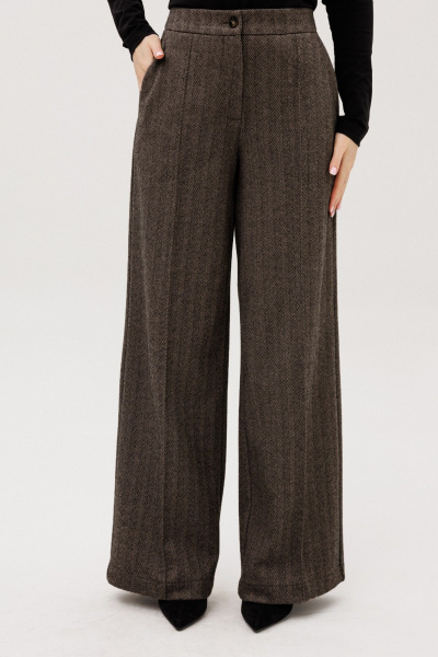 Брюки, жакет Ambera Style 2143 коричневый - фото 4