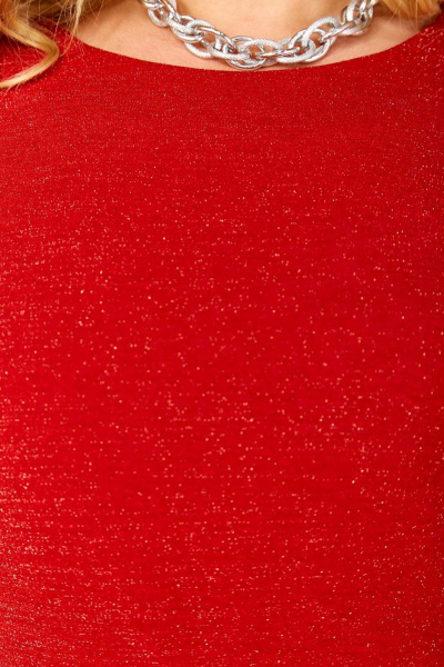 Платье СиБон 0178 красный - фото 3