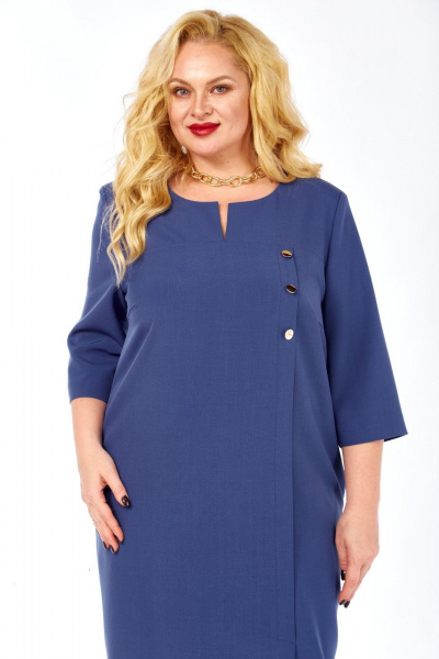 Платье СиБон 0264 деним - фото 3