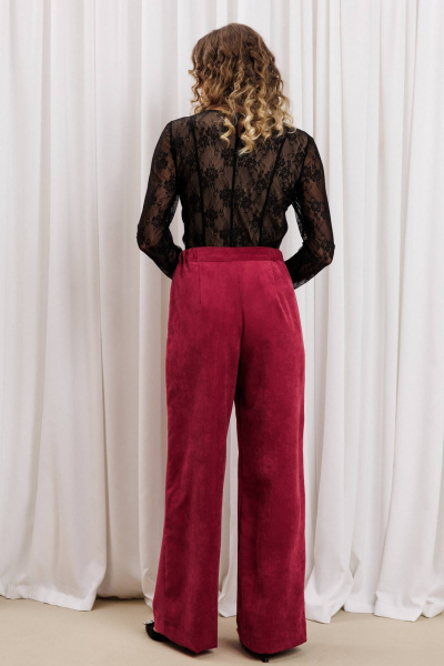 Брюки Gizart 35204 брусничный - фото 5