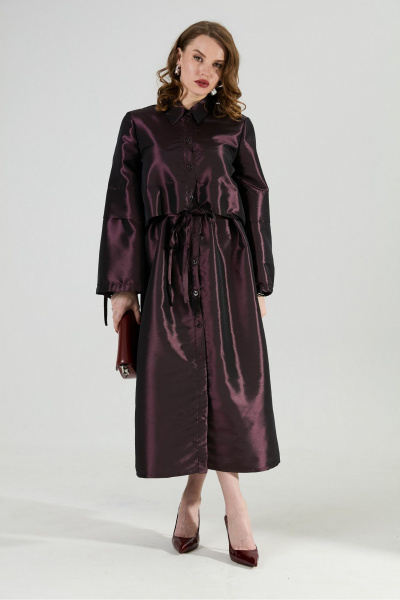 Платье NikVa 944-9 сливовый - фото 6