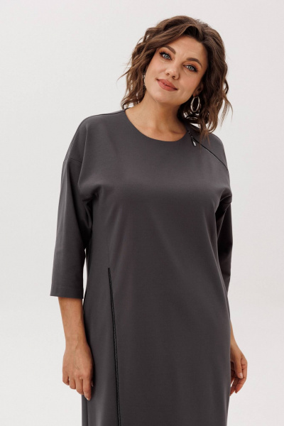 Платье Anelli 58 пепел_розы - фото 10