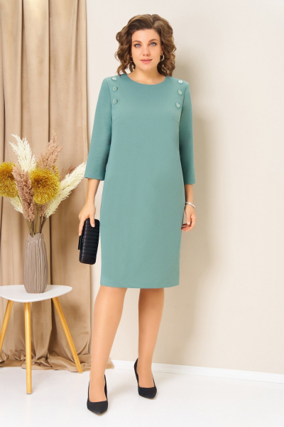 Платье VOLNA 1457 светло-мятный - фото 1