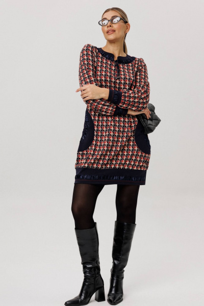 Платье Anelli 1751 калейдоскоп - фото 5