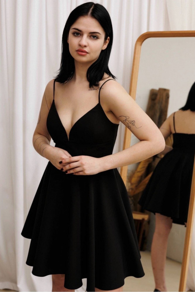 Платье AVEEVA 5227 черный - фото 3