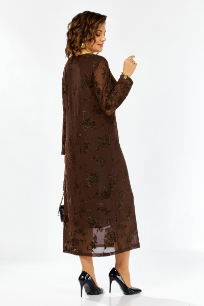 Болеро, платье Lady Secret 25307 коричневый - фото 9