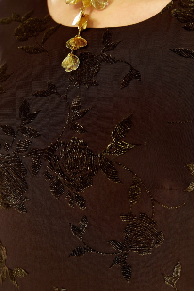 Платье Lady Secret 25312 коричневый - фото 5