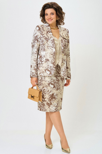 Брошь, жакет, жилет, юбка Angelina & Сompany 1290 - фото 1