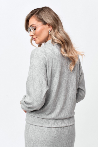 Блуза, юбка Verita 2428 серый - фото 8