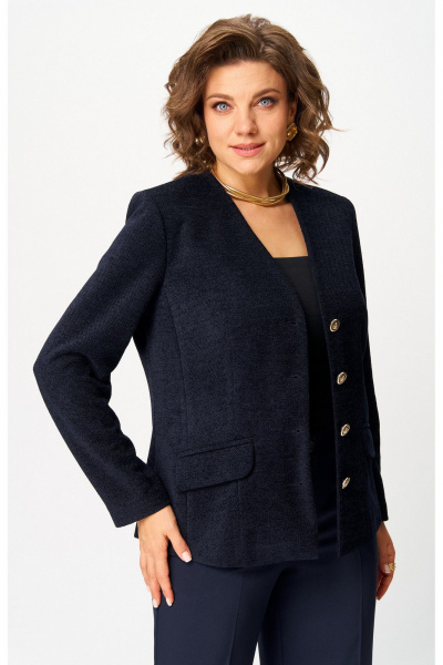 Жакет БелЭльСтиль 849-2_85_22 синий - фото 2