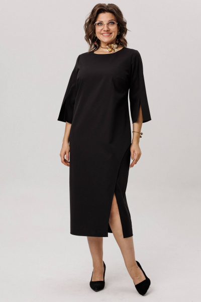 Платье Anelli 1786 черный_ангел - фото 8