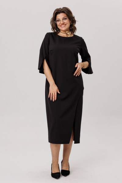 Платье Anelli 1786 черный_ангел - фото 5