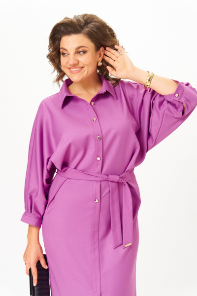 Платье Michel chic 2189 нежная_сирень - фото 6