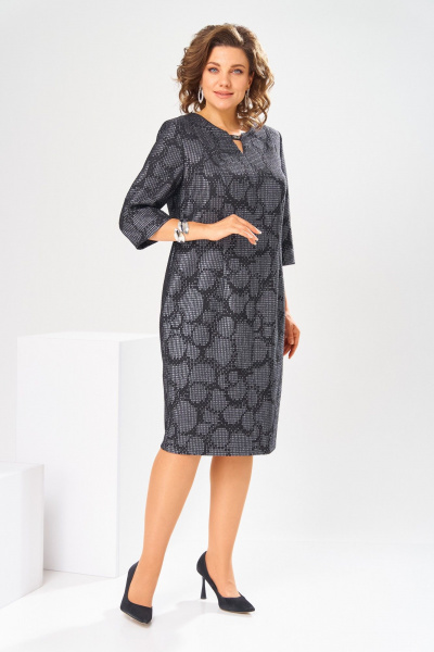 Платье Romanovich Style 1-2873 графит - фото 2