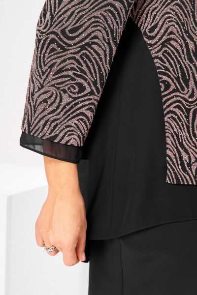 Брюки, джемпер Romanovich Style 2-2880 черный/клевер - фото 14