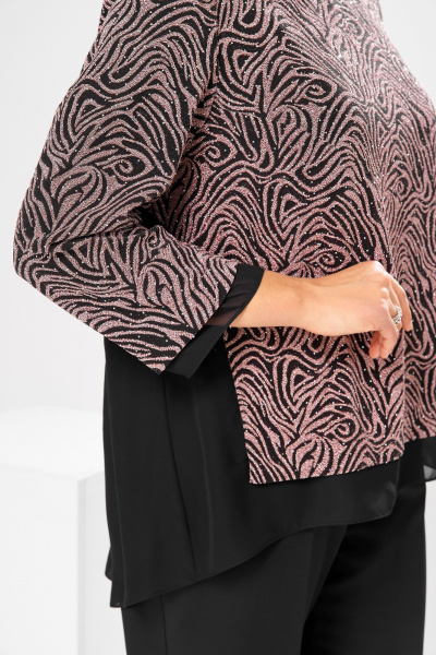 Брюки, джемпер Romanovich Style 2-2880 черный/клевер - фото 12