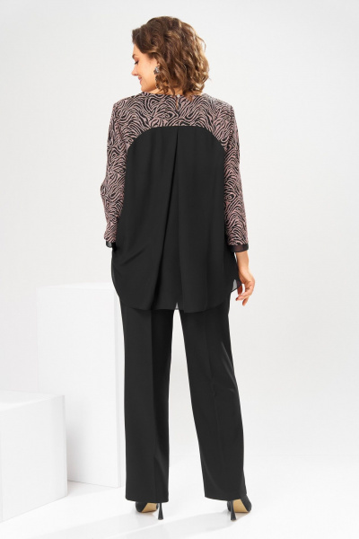 Брюки, джемпер Romanovich Style 2-2880 черный/клевер - фото 8