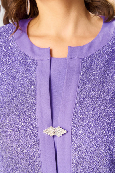 Жакет, платье Romanovich Style 3-2763 лаванда - фото 3