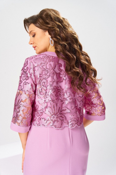 Жакет, платье Romanovich Style 3-2763 роз - фото 10