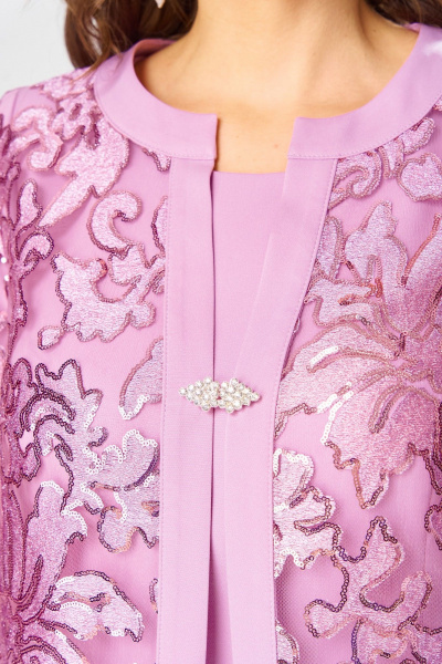 Жакет, платье Romanovich Style 3-2763 роз - фото 6