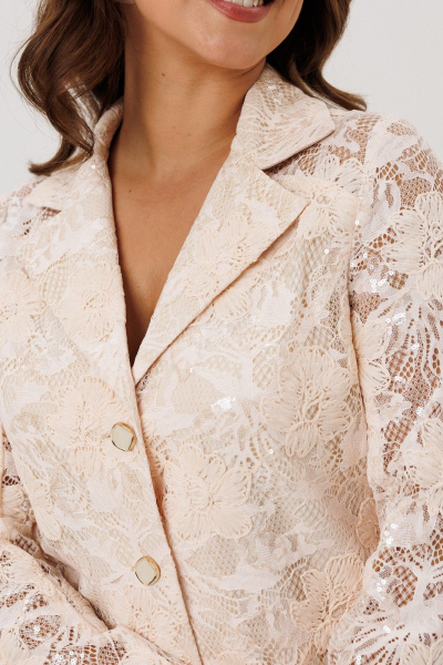 Брюки, жакет Mubliz 300 экрю - фото 12