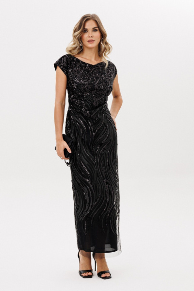 Платье EOLA 2983.1 черный - фото 11